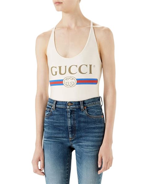 gucci underware|Gucci logo bodysuit.